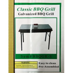 BBQ Grill with Lid BBQGRS