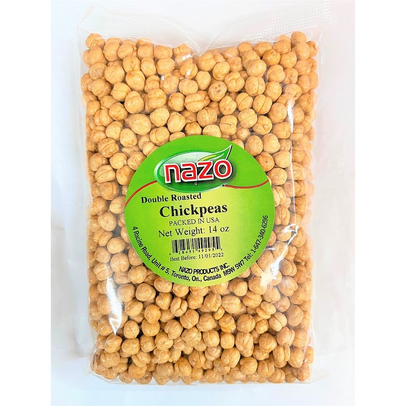 Nazo Chickpeas Double Roasted 14oz x 20