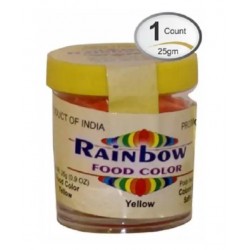 Rainbow Food Color Yellow x12