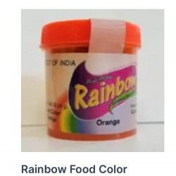 Rainbow Food Color Orange x12