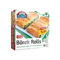 Alsafa Borek Rolls Spinach...